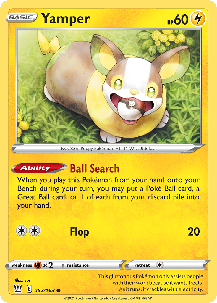 Battle Styles Yamper #52/163